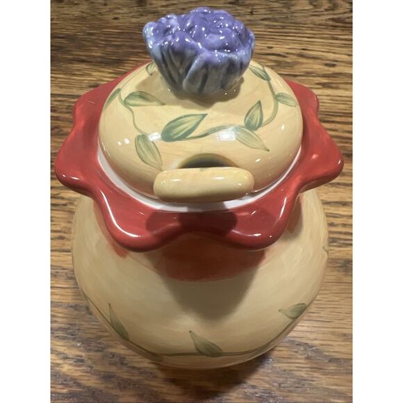 Pfaltzgraff Napoli 4-Piece Lidded Sugar & Creamer Set With Spoon EXCELLENT! WOW! - Picture 8 of 9